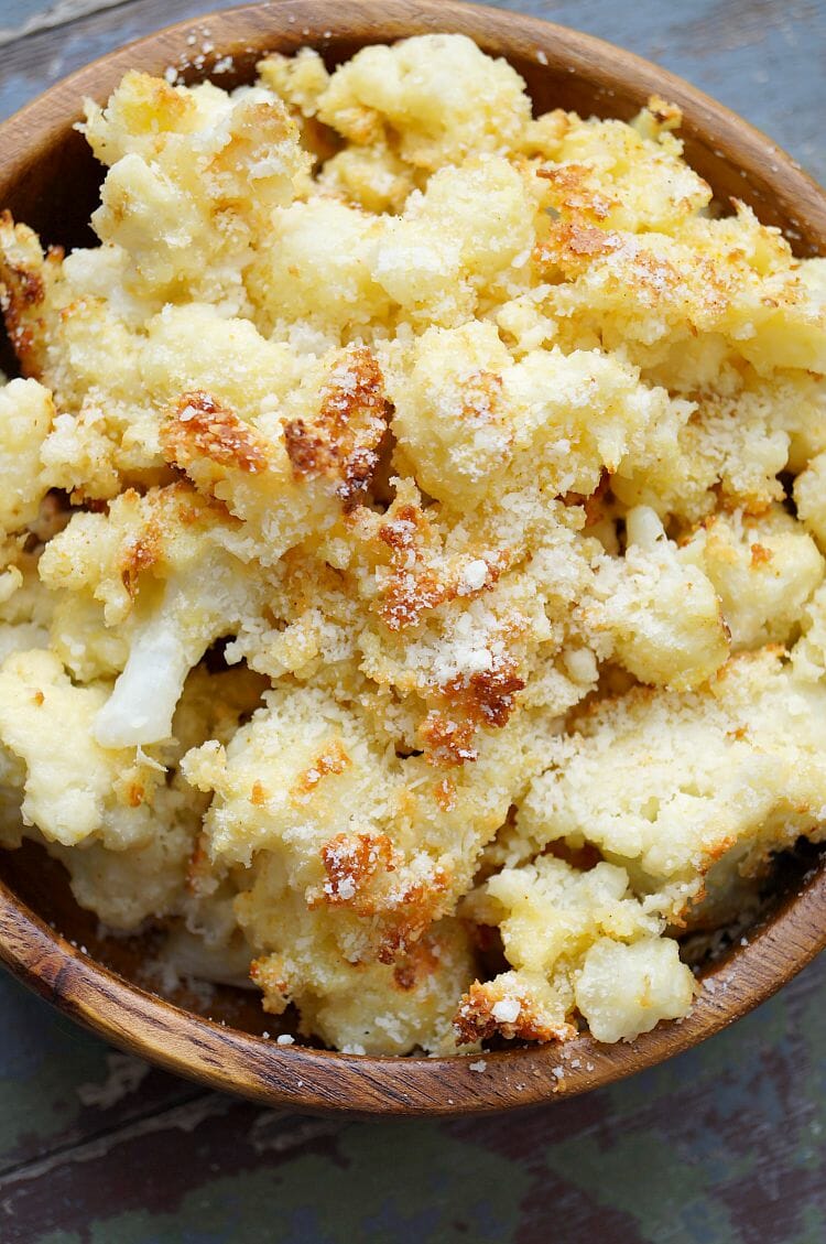 Parmesan Crusted Cauliflower
