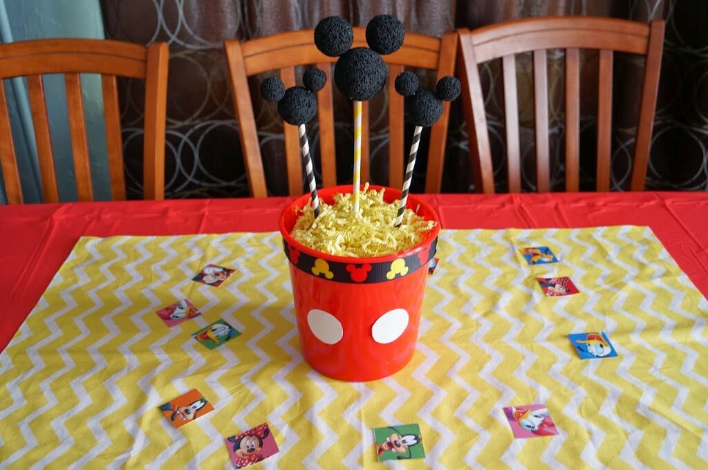 Mickey Mouse table decoration accessories