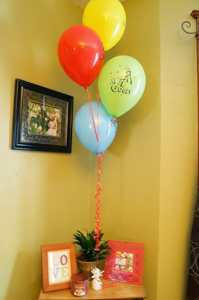 Mickey Mouse balloons