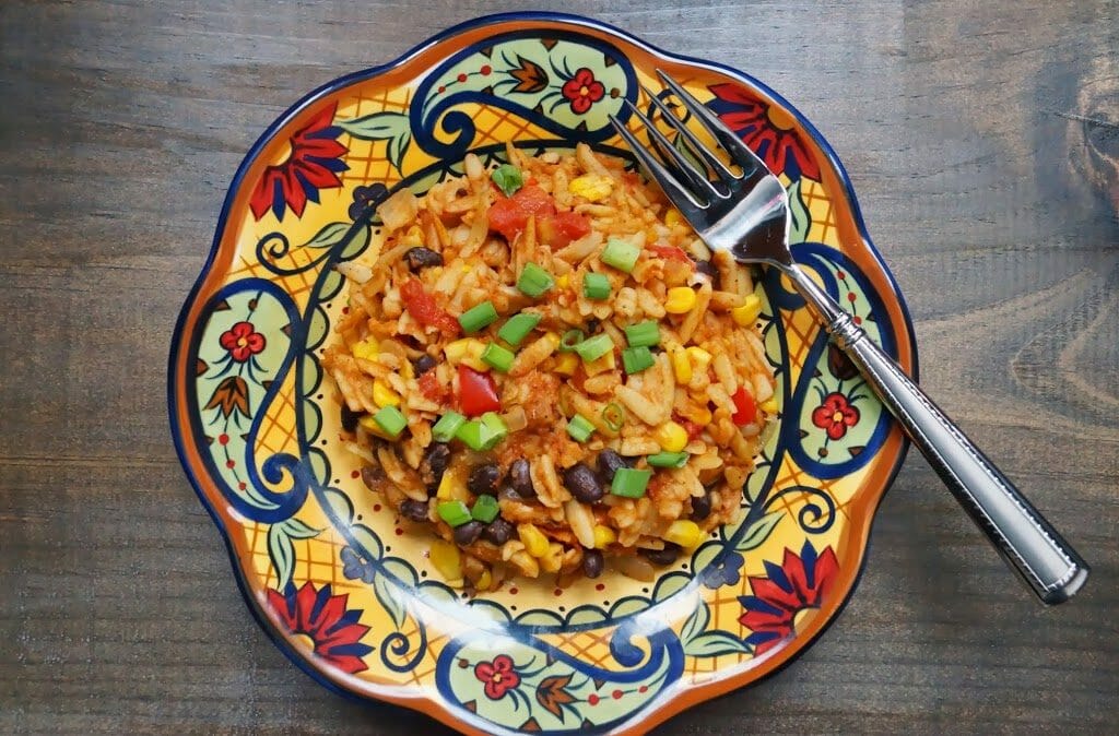 One-pot Tex-Mex orzo