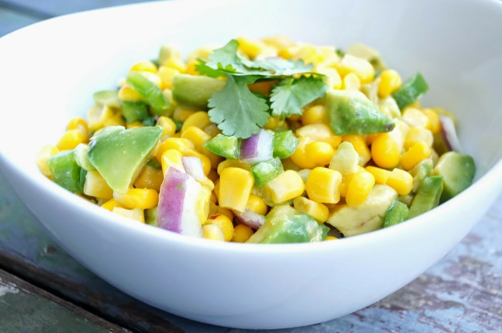 Corn and Avocado Salsa