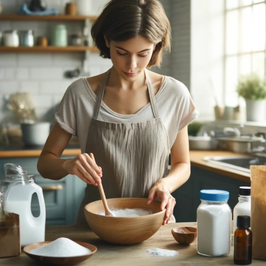 Making Homemade Laundry Detergent