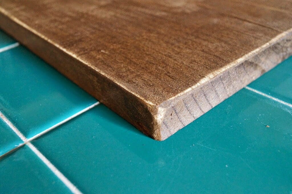 This was after round 1 of sanding. I ended up sanding them a couple times after this.