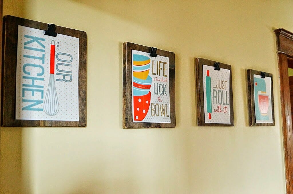 Kitchen Hallway Update