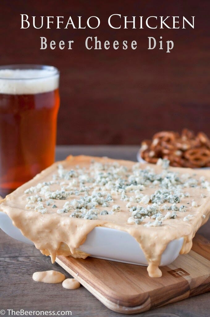 Buffalo Chicken Beer Cheese Dip