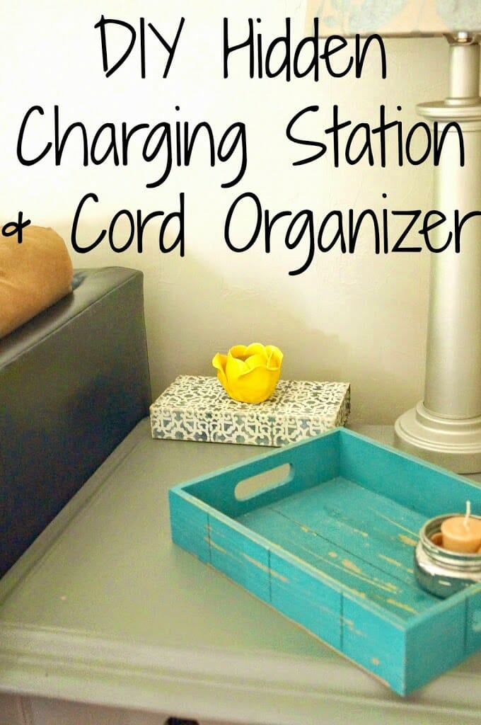 DIY Charging Station & Cord Organizer