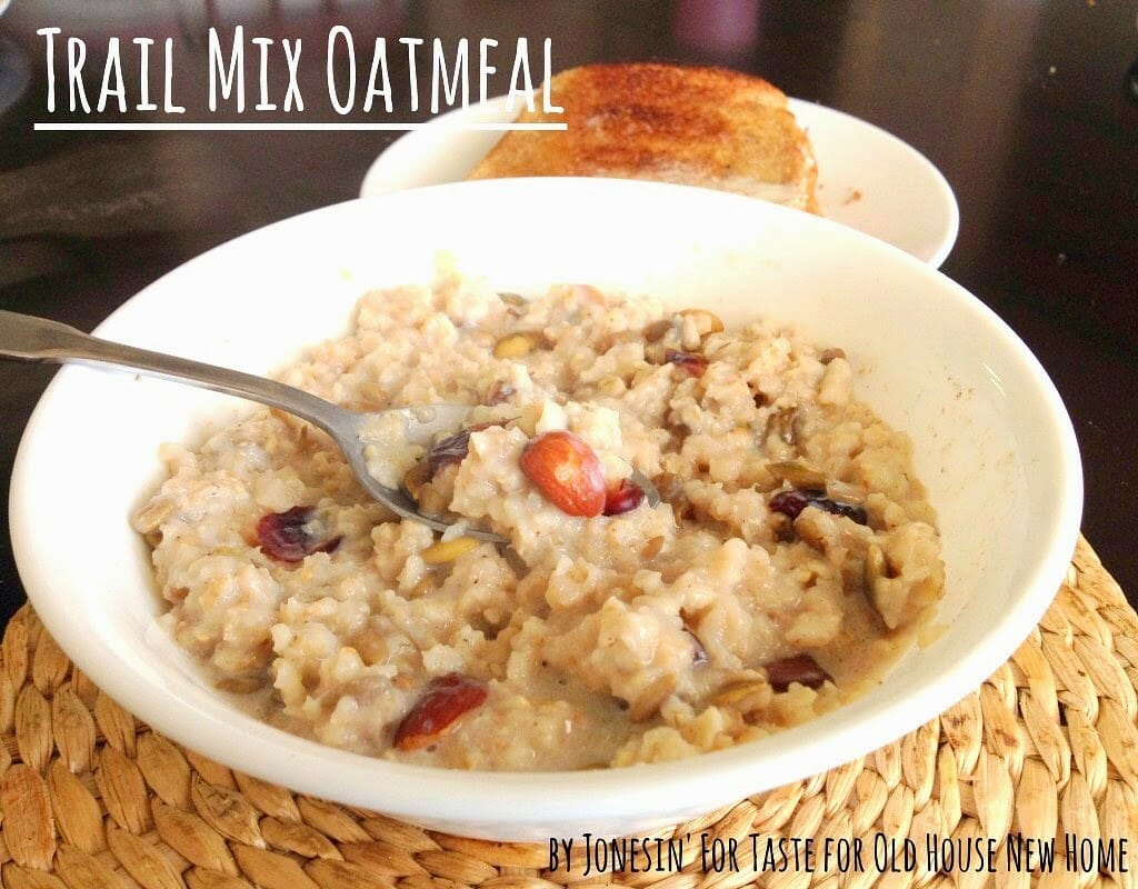 Trail Mix Oatmeal