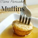 Whole Wheat Mini Pancake Muffins
