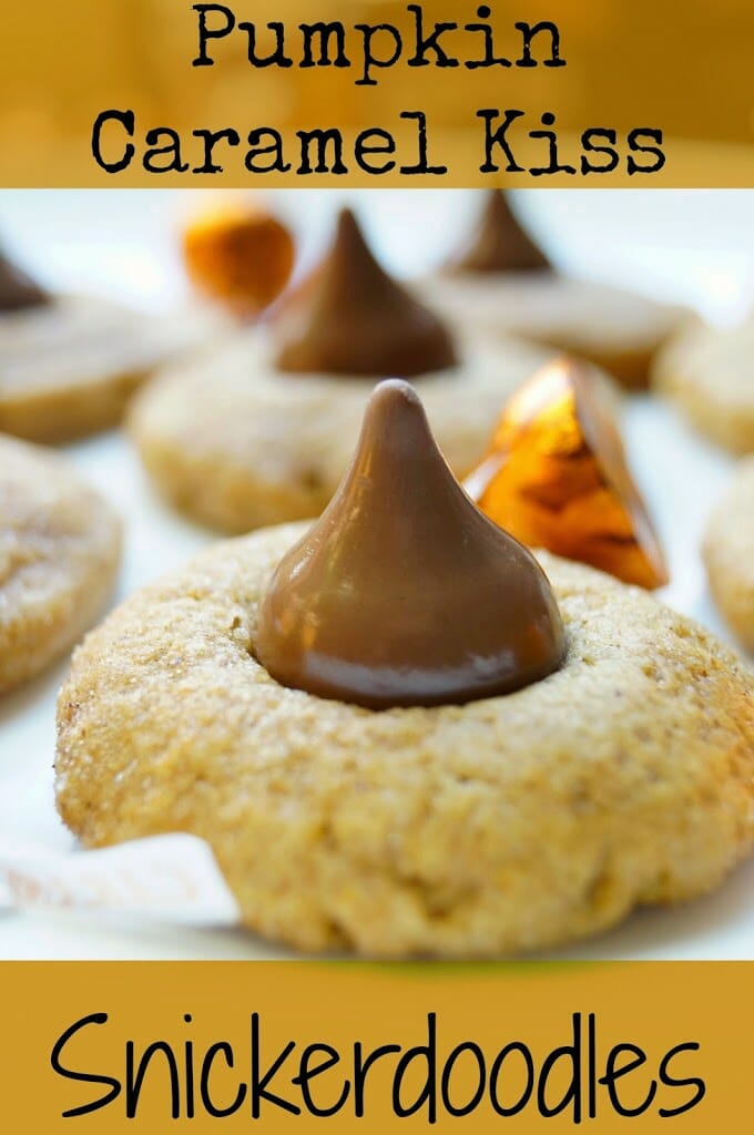 Pumpkin Caramel Kiss Snickerdoodles