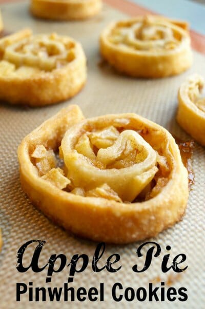 Apple Pie Pinwheel Cookies