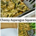 Cheesy Asparagus Squares