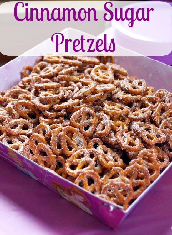 Cinnamon Sugar Pretzels