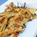 Battered and Baked Zucchini Fries