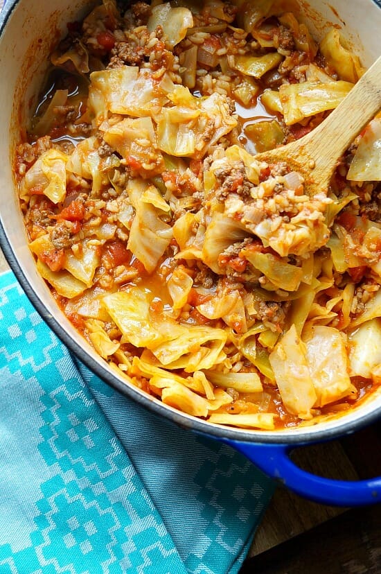 Unstuffed Cabbage Rolls Recipe Healthy Dinner Cabbage Recipe