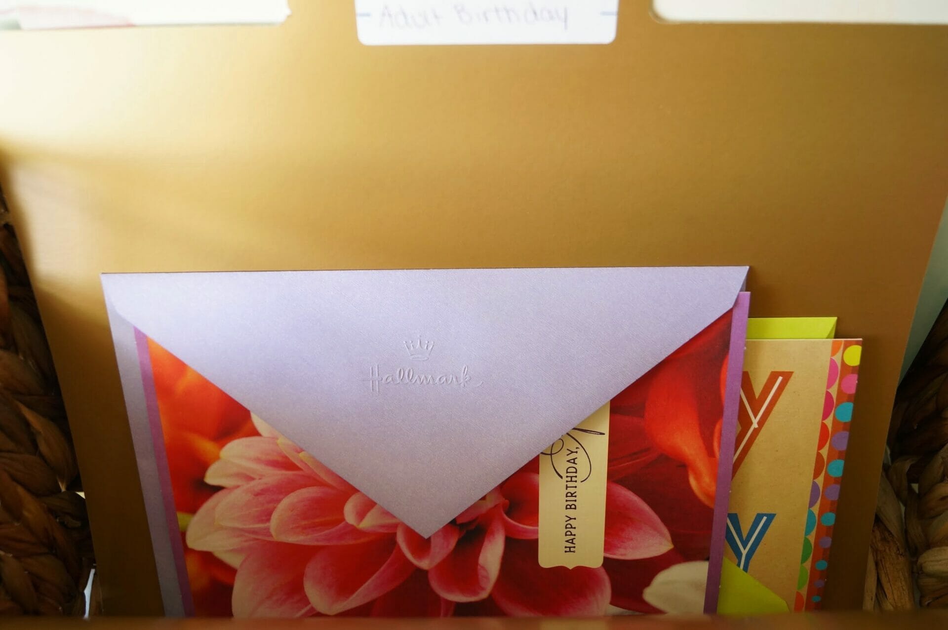 DIY Ready to Go Greeting Card Station