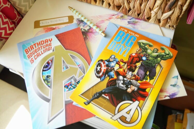 DIY Ready to Go Greeting Card Station