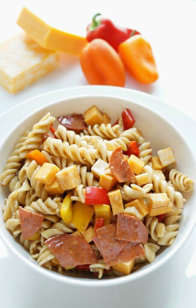 Easy Balsamic Pasta Salad