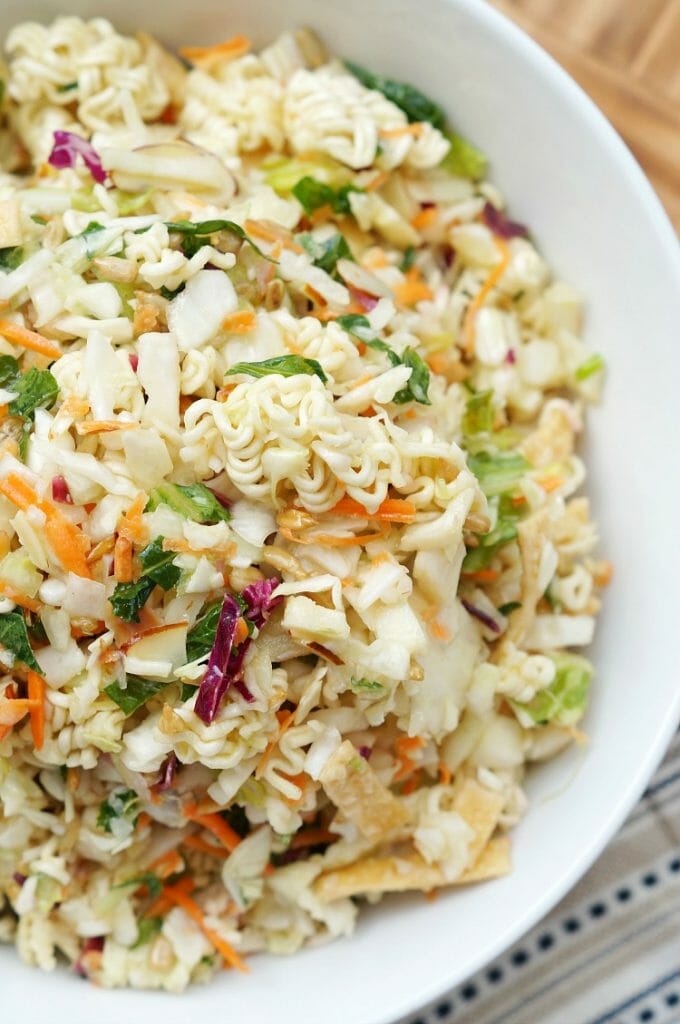 Easy Ramen Cole Slaw