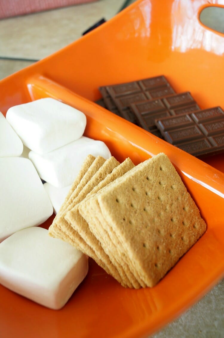 Easy 5 Ingredient Grilled Banana Fosters S'mores