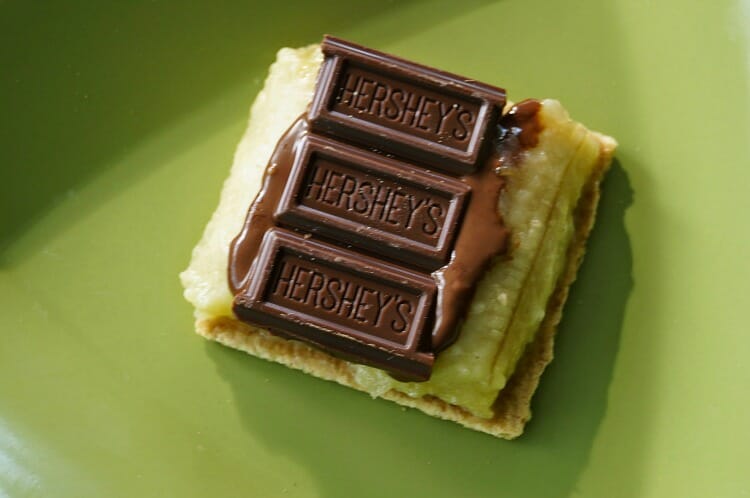 Easy 5 Ingredient Grilled Banana Fosters S'mores