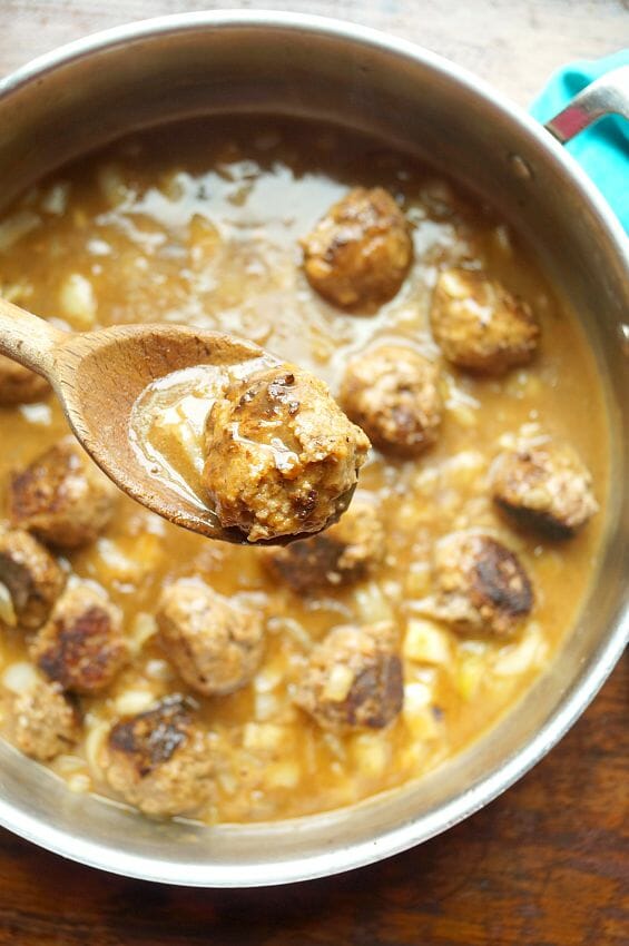 Easy and Delicious Salisbury Steak Meatballs 