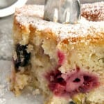White Chocolate Raspberry and Pistachio Cake