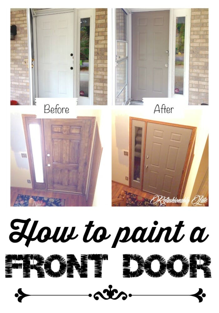 How to Paint a Front Door