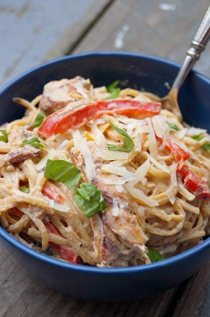 One Pot Cajun Chicken Pasta