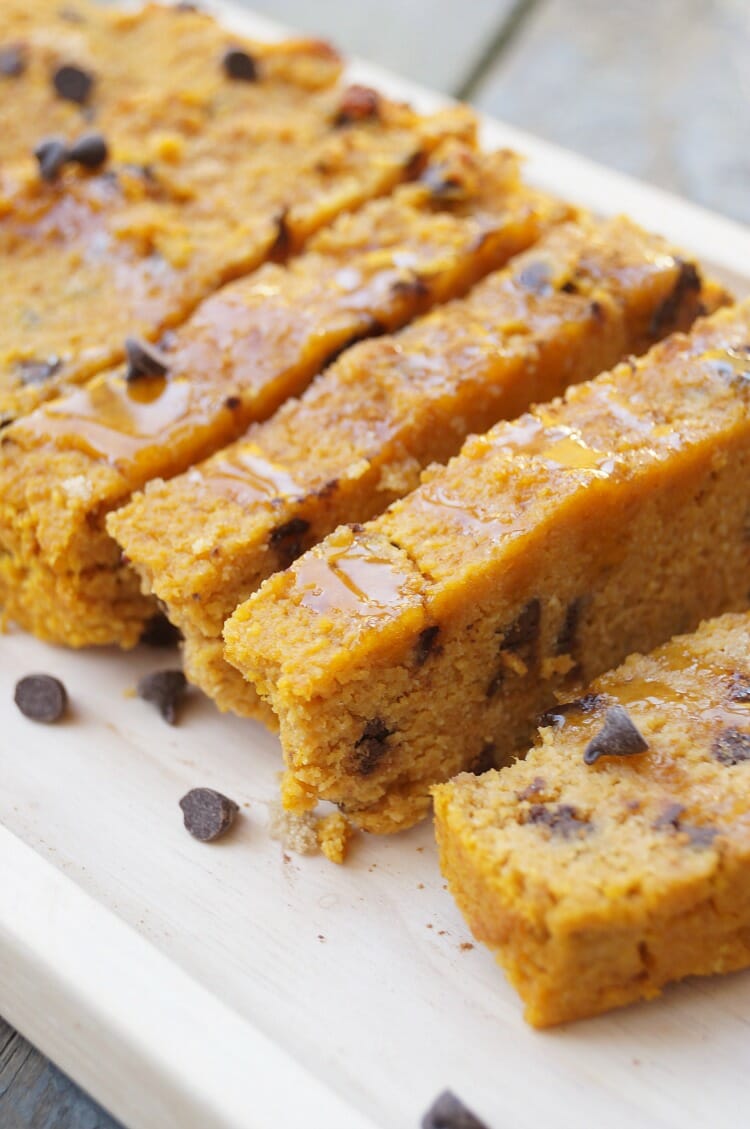 luten Free Healthy Pumpkin Chocolate Chip Bread
