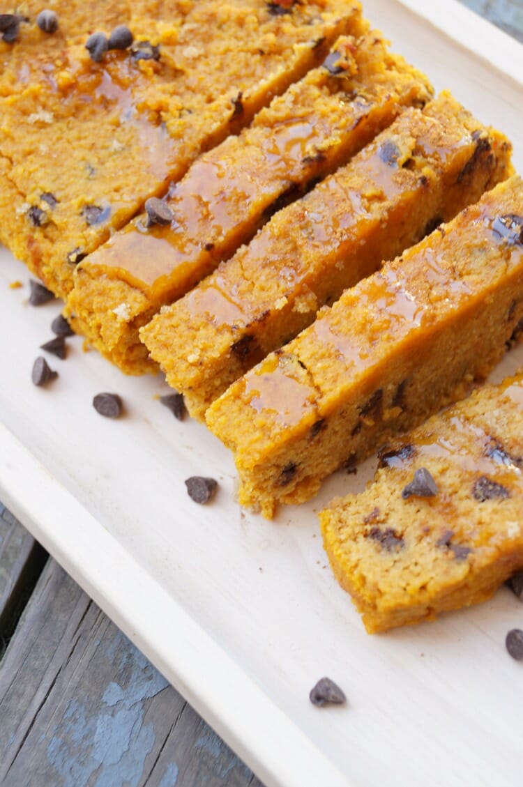 luten Free Healthy Pumpkin Chocolate Chip Bread