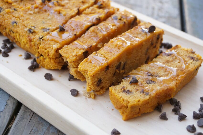 luten Free Healthy Pumpkin Chocolate Chip Bread