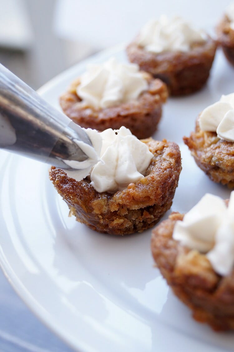 Cheesecake Stuffed Apple Cinnamon Cookie Cups