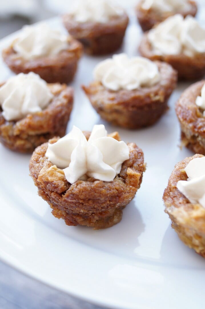 Cheesecake Stuffed Apple Cinnamon Cookie Cups