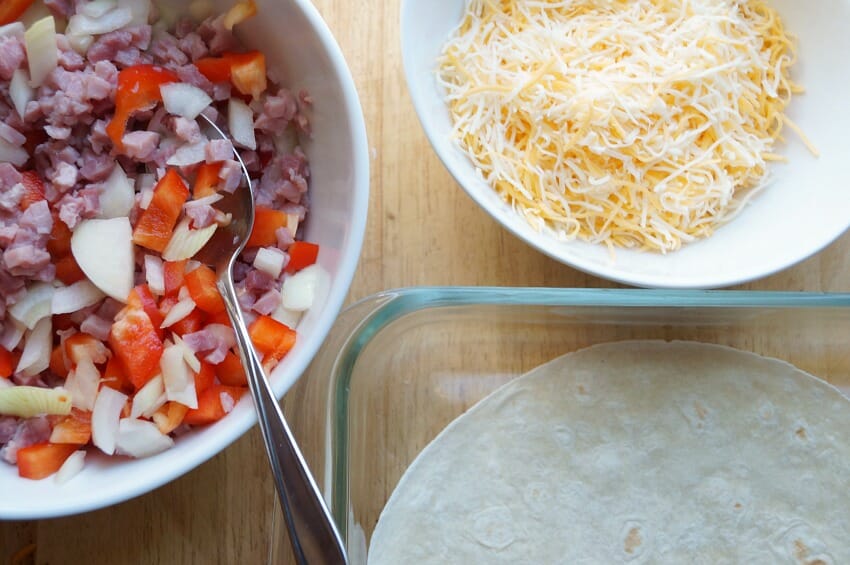 How to make Breakfast Enchiladas 