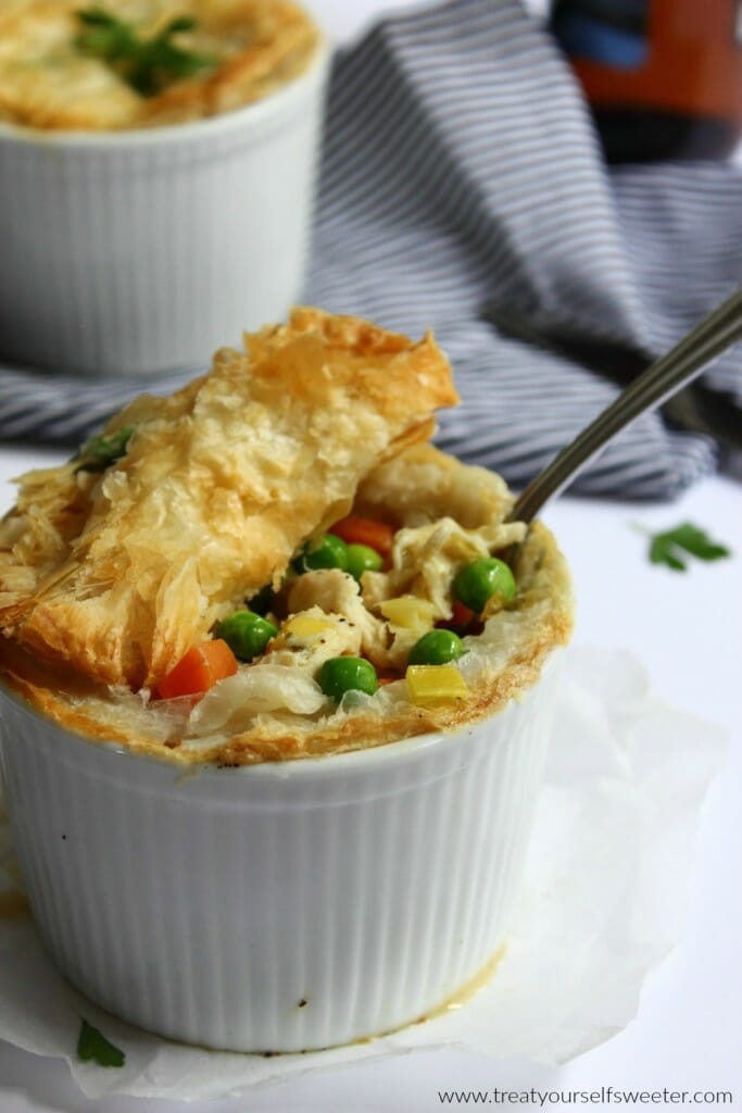 Quick and Easy Chicken Pot Pies