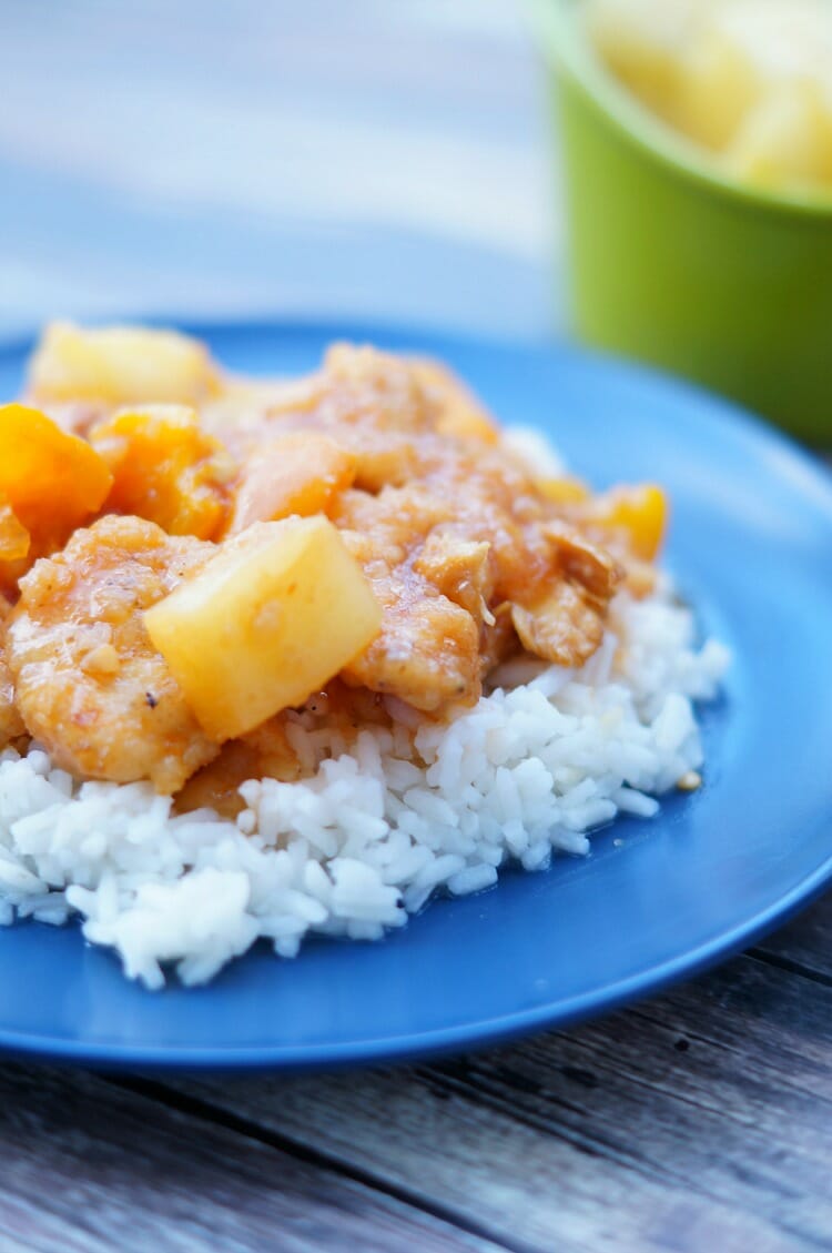Slow Cooker Sweet and Sour Garlic Chicken