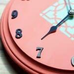 DIY Stenciled Clock