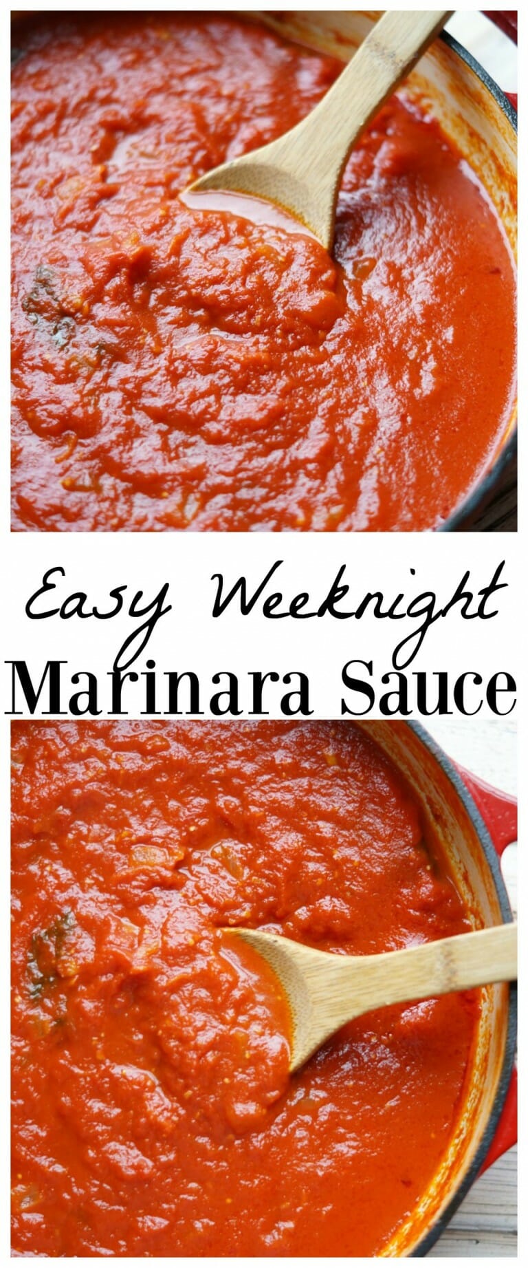 Easy Marinara Sauce Old House to New Home