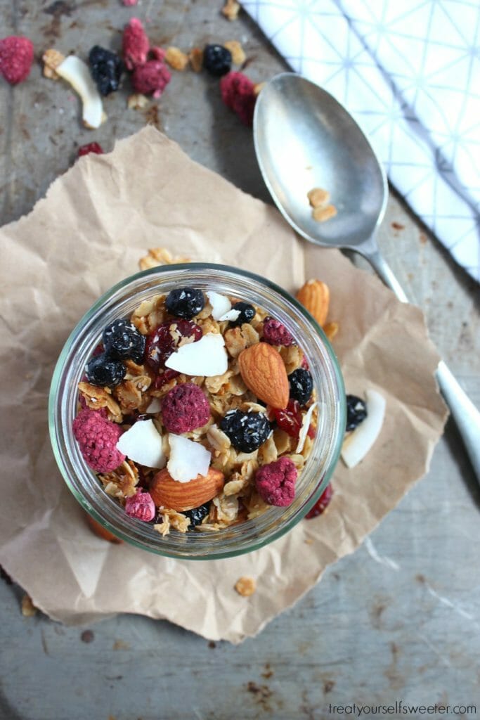Toasted Summer Berry Granola