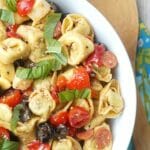 Roasted Red Pepper and Parmesan Tortellini Salad