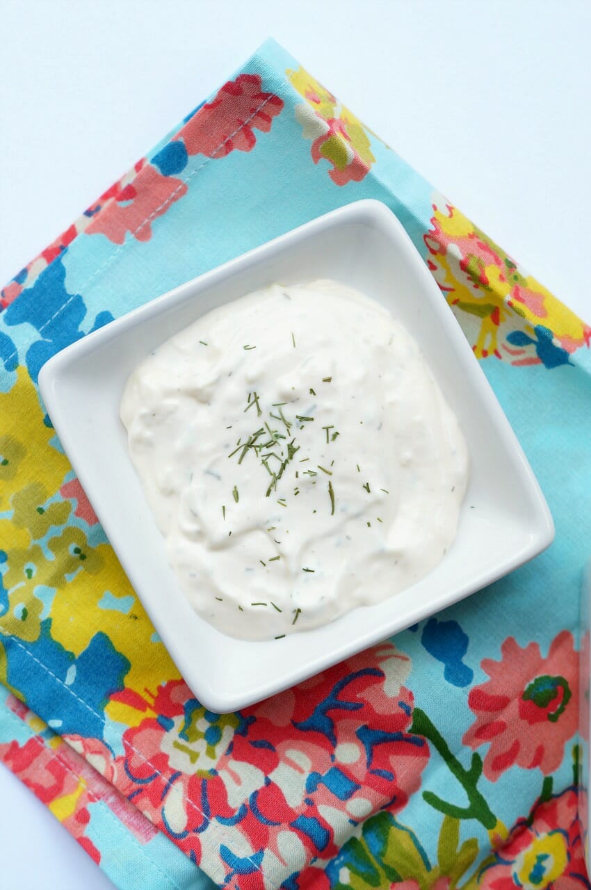 Baked Zucchini Chips with Lemon Dill Aioli