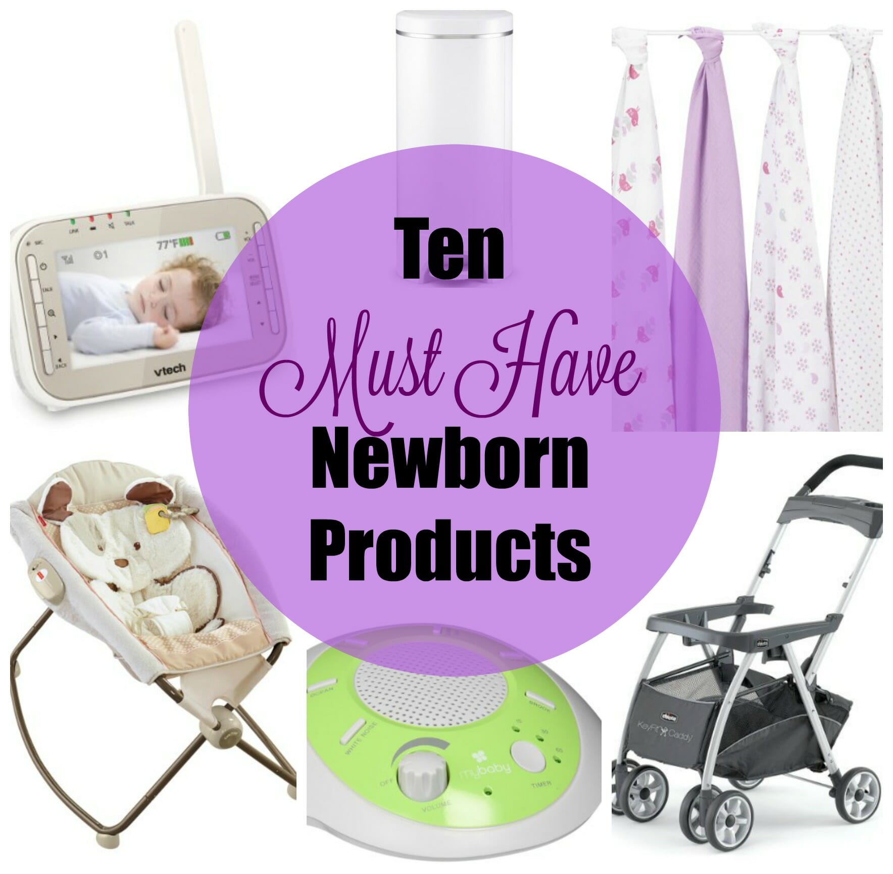 Ten Must Have Newborn Products from a Second Time Mom