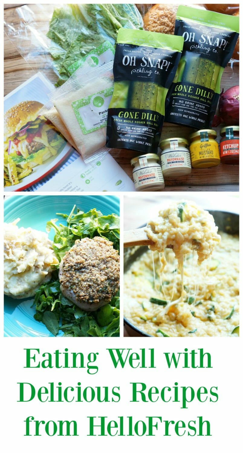 We are surviving the newborn stage thanks to meals from HelloFresh! #cbias ad #hellofreshpics