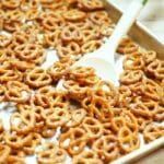 Spicy Pretzels, The Absolute Best Party Snack!