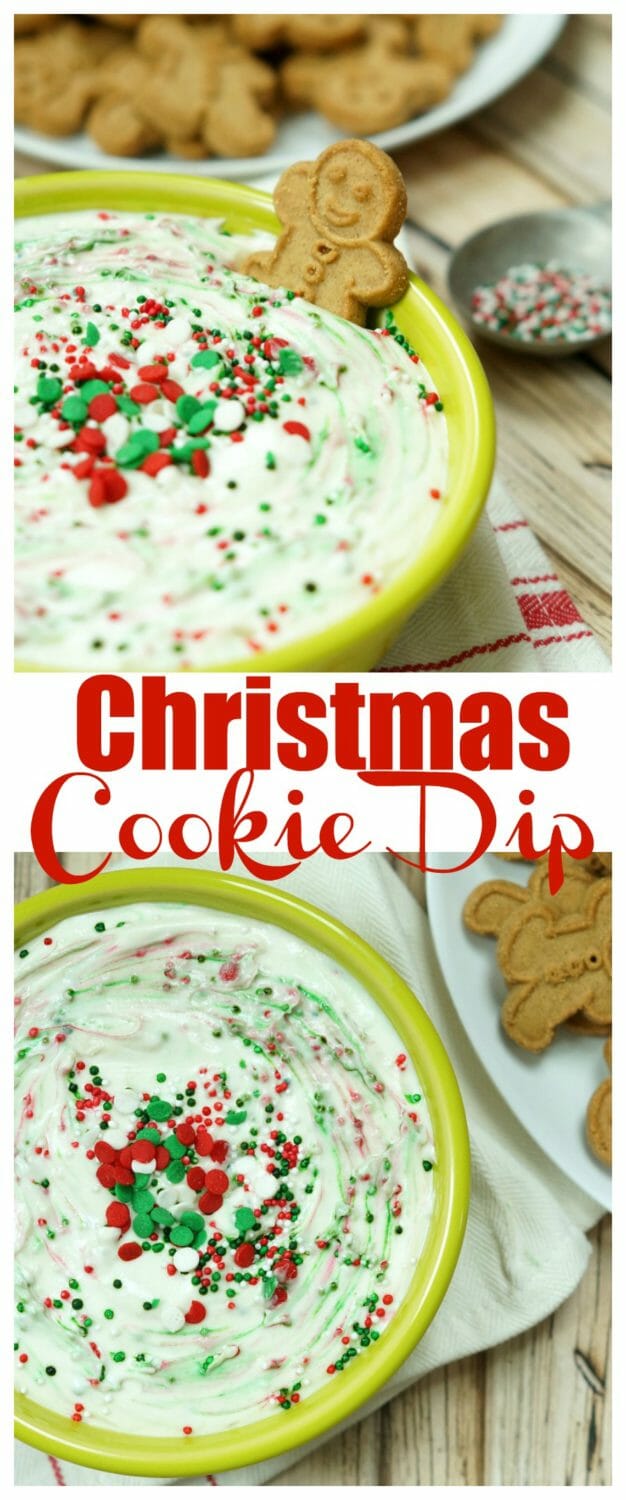 Easy Christmas Cookie Dip