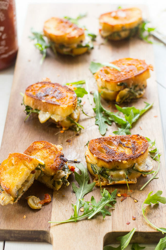 Mini Grilled Cheese Sandwiches