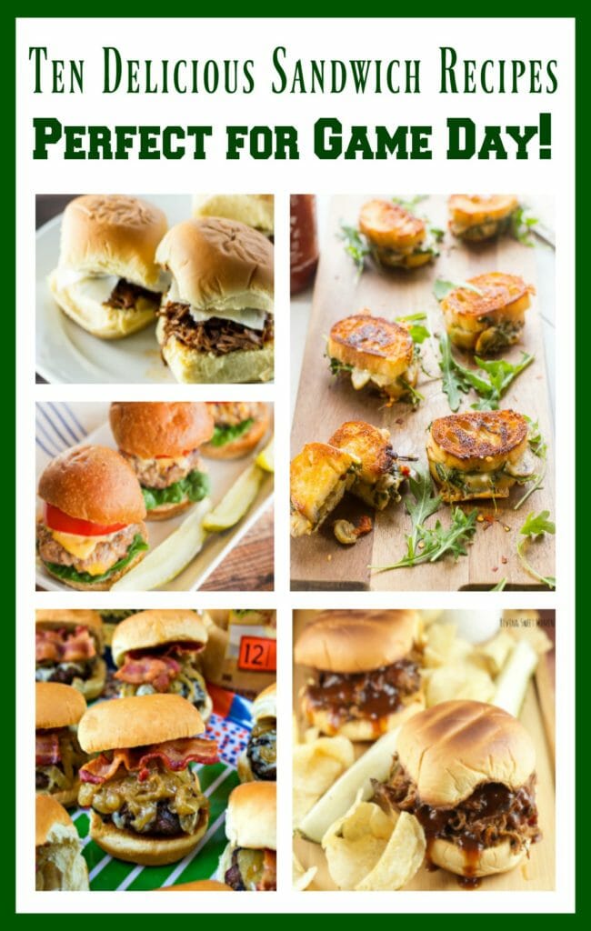 Ten Delicious Sandwich Recipes Perfect for Game Day!