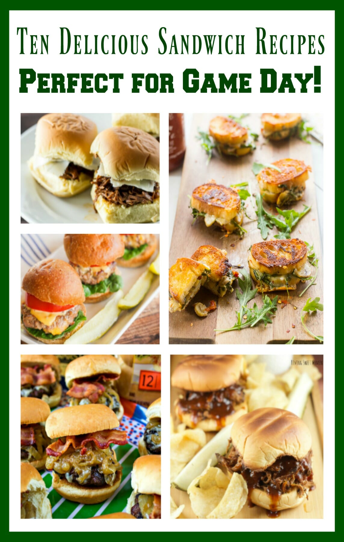 Ten Delicious Sandwich Recipes Perfect for Game Day