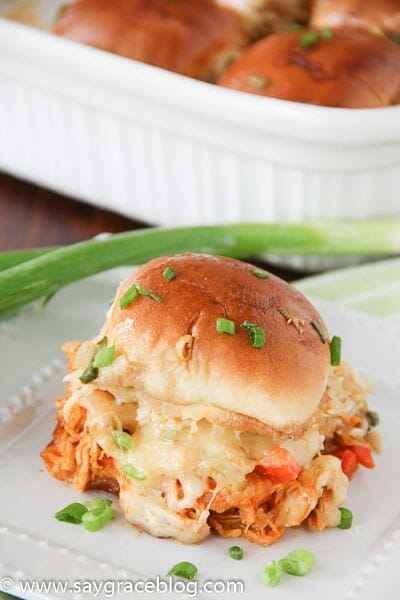 Buffalo Chicken Sliders