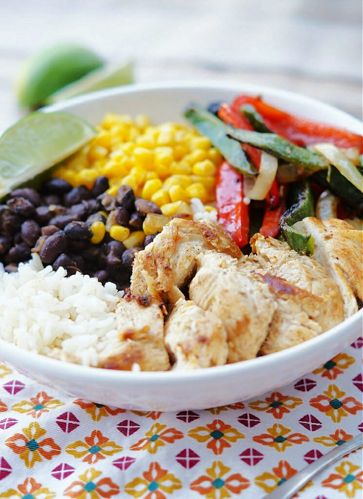 Chicken Fajita Bowls